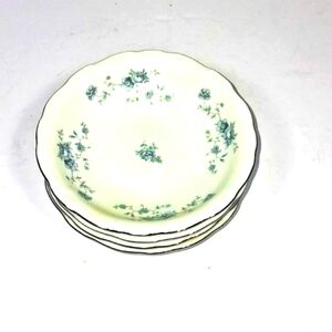 Vintage Set Of 4 Johann Haviland Bone China Dainty Blue Garland Fruit Bowls
